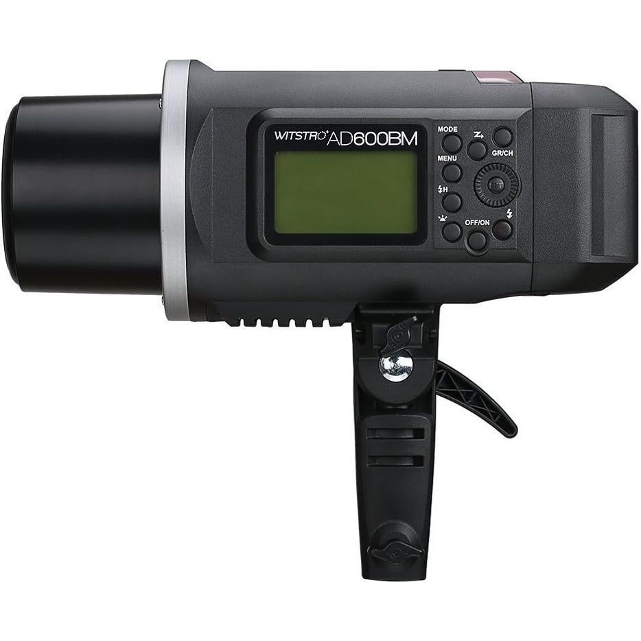 Godox AD600BM Bowens Mount 600Ws HSS GN87 Outdoor Flash Strobe Light with XPro-C Wireless Flash Trigger, 8700mAh Battery Pack to Provide 500 Full Power Flashes Compatible with Canon