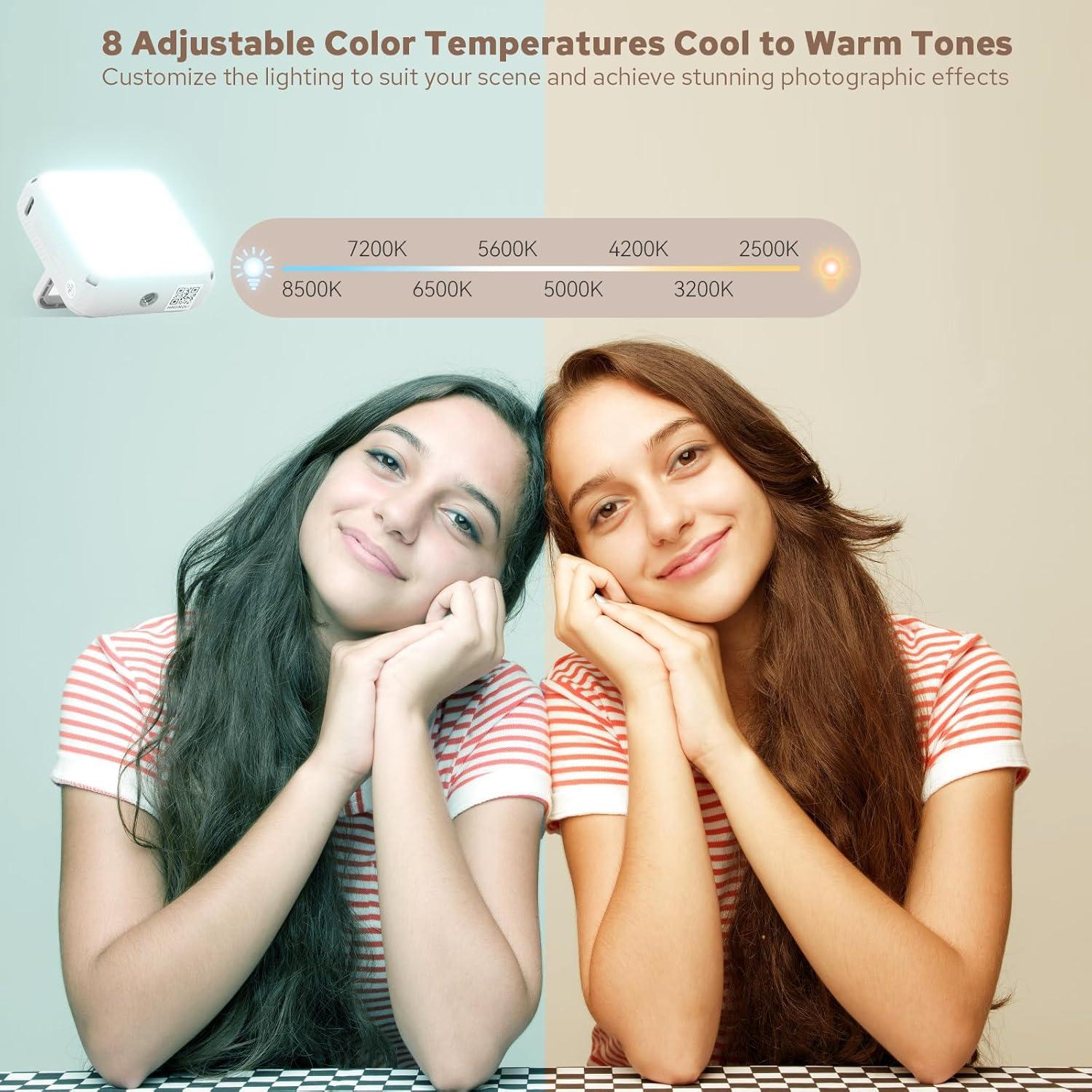 Panel de Luz LED RGB ZENIKO VS5 R 36000 Colores 2500K-8500K