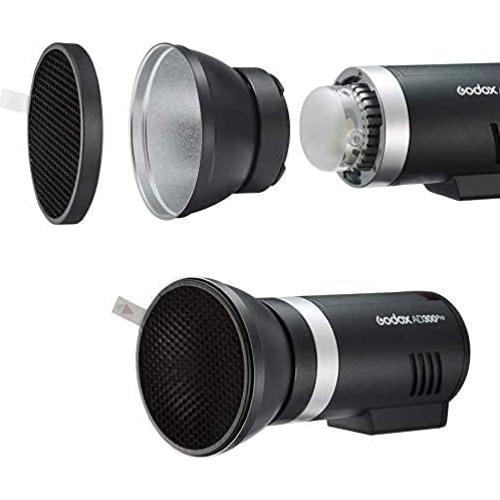 Reflector Difusor Godox AD-R14 con Panal y 5 Filtros de Color