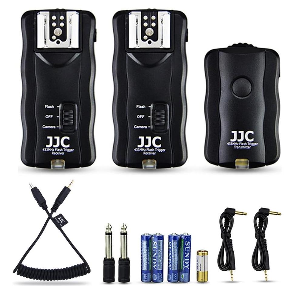 Disparador Inalámbrico JJC JF-U2 para Nikon con 2 Receptores