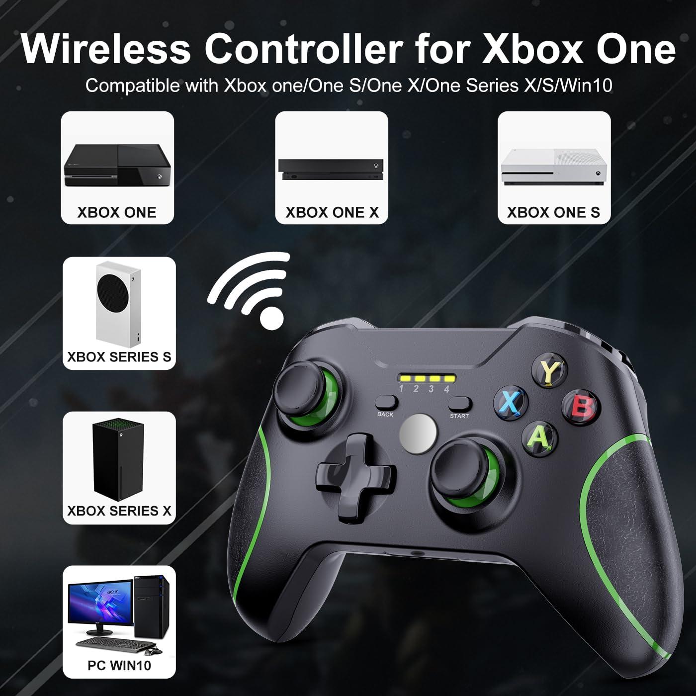 Controlador Inalámbrico Xbox One DZHI 800mAh Negro