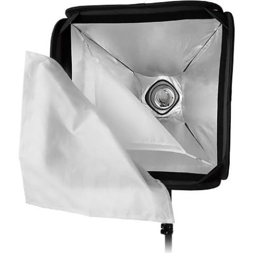 Softbox Plegable Fotodiox Pro 50x50cm para Flash Elinchrom