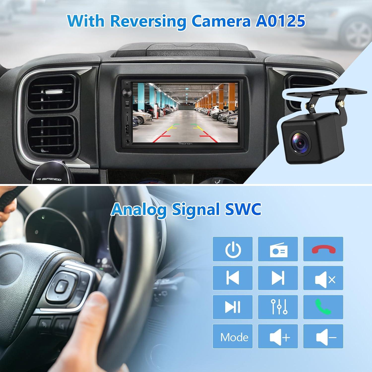 Eonon Estéreo Doble Din 7'' CarPlay Android Auto X3