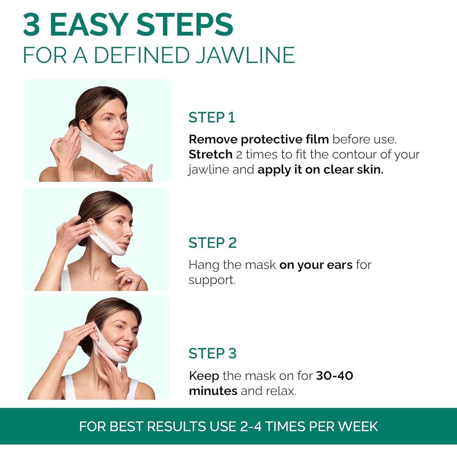 Mascarilla Facial PLANTIFIQUE Colágeno 5 Piezas Hidratante