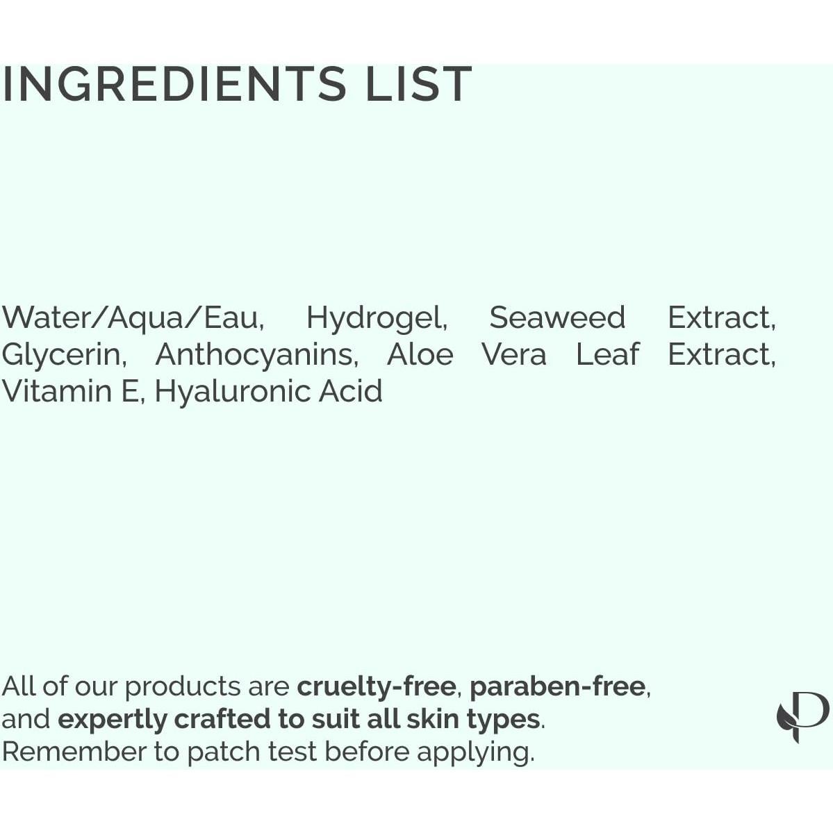 Mascarilla Facial PLANTIFIQUE Colágeno 5 Piezas Hidratante