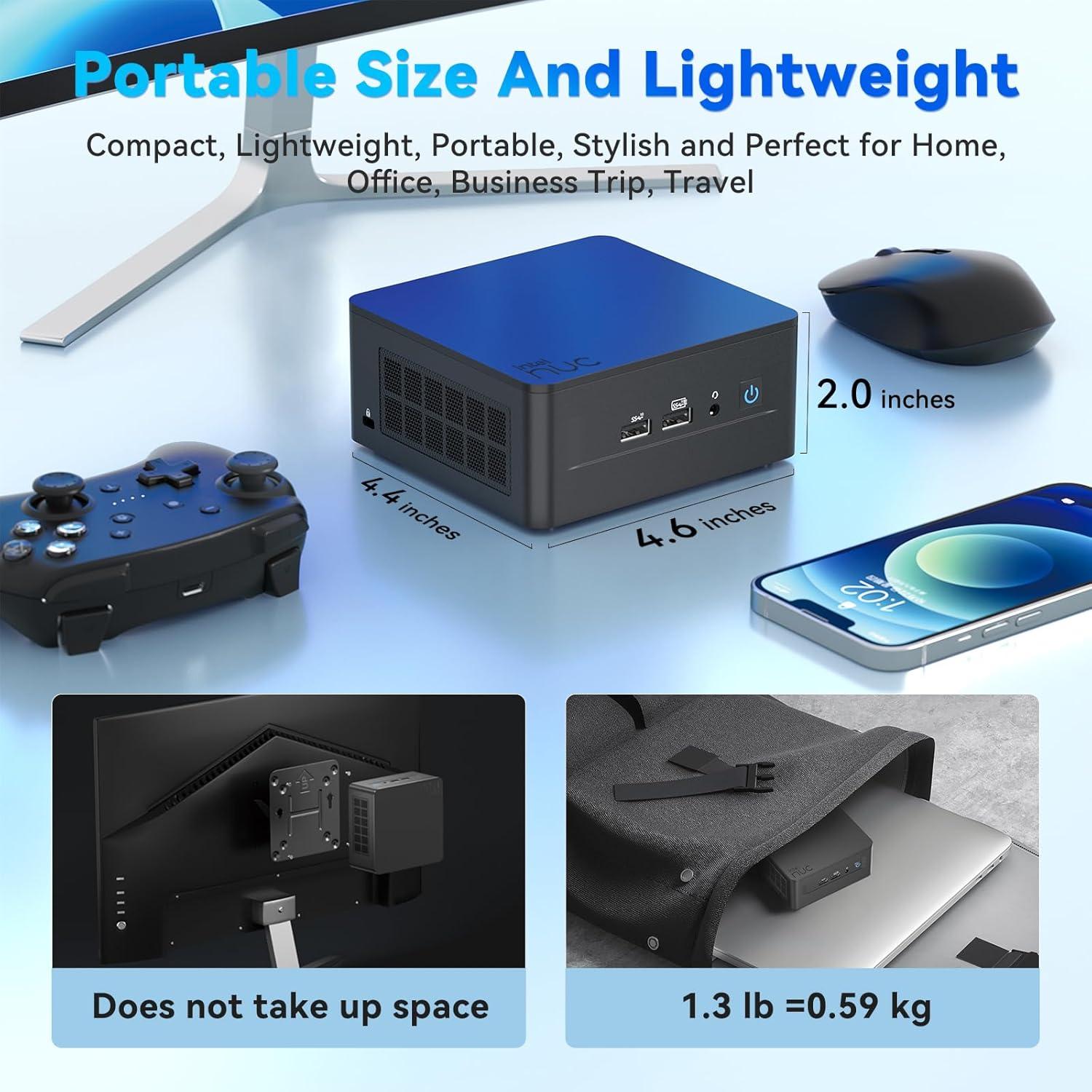 Mini PC Intel NUC 13 Pro i7-1360P 0GB RAM 0GB SSD