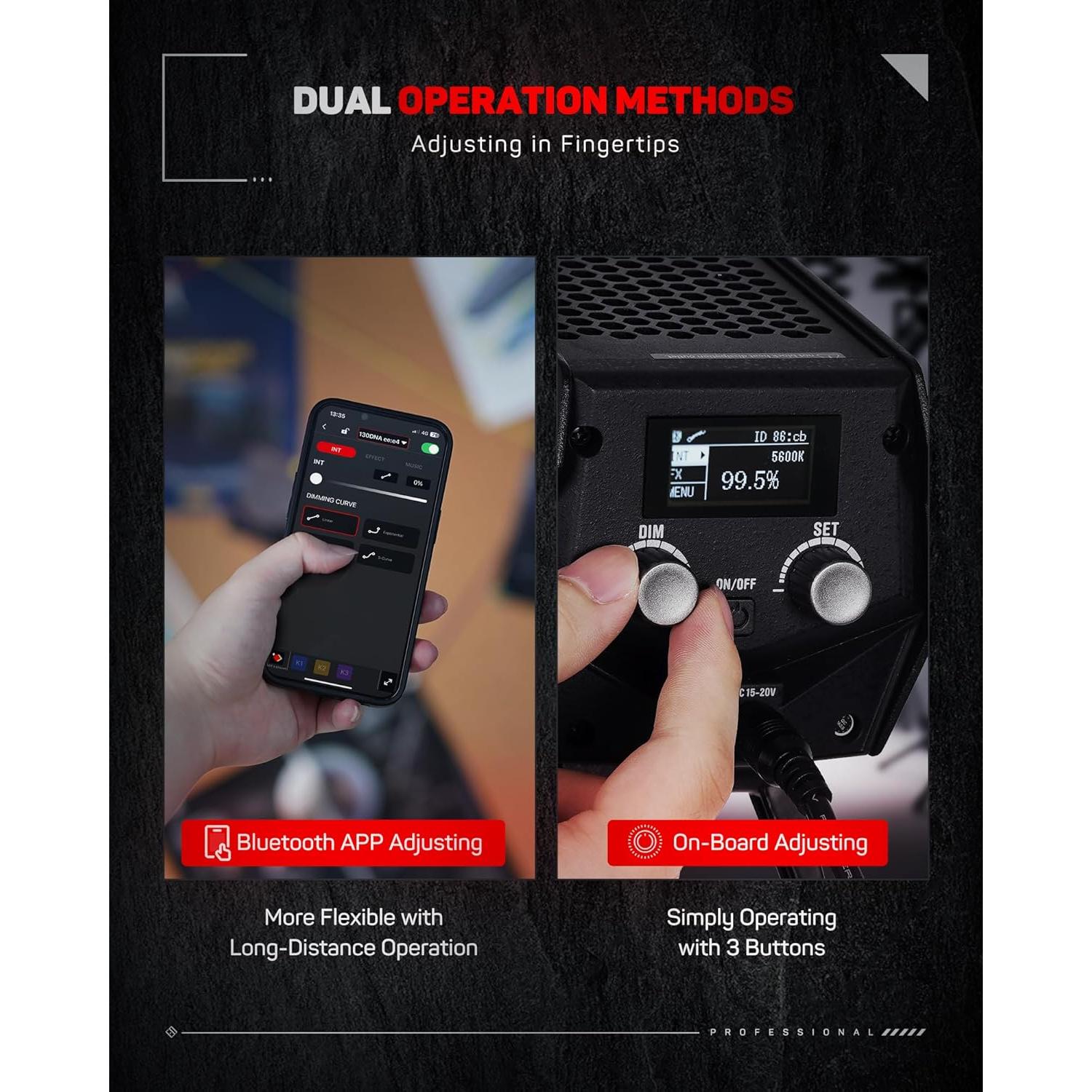 Luz de Video LED Bi-Color IFOOTAGE SL1 60BNA 2700K-6500K