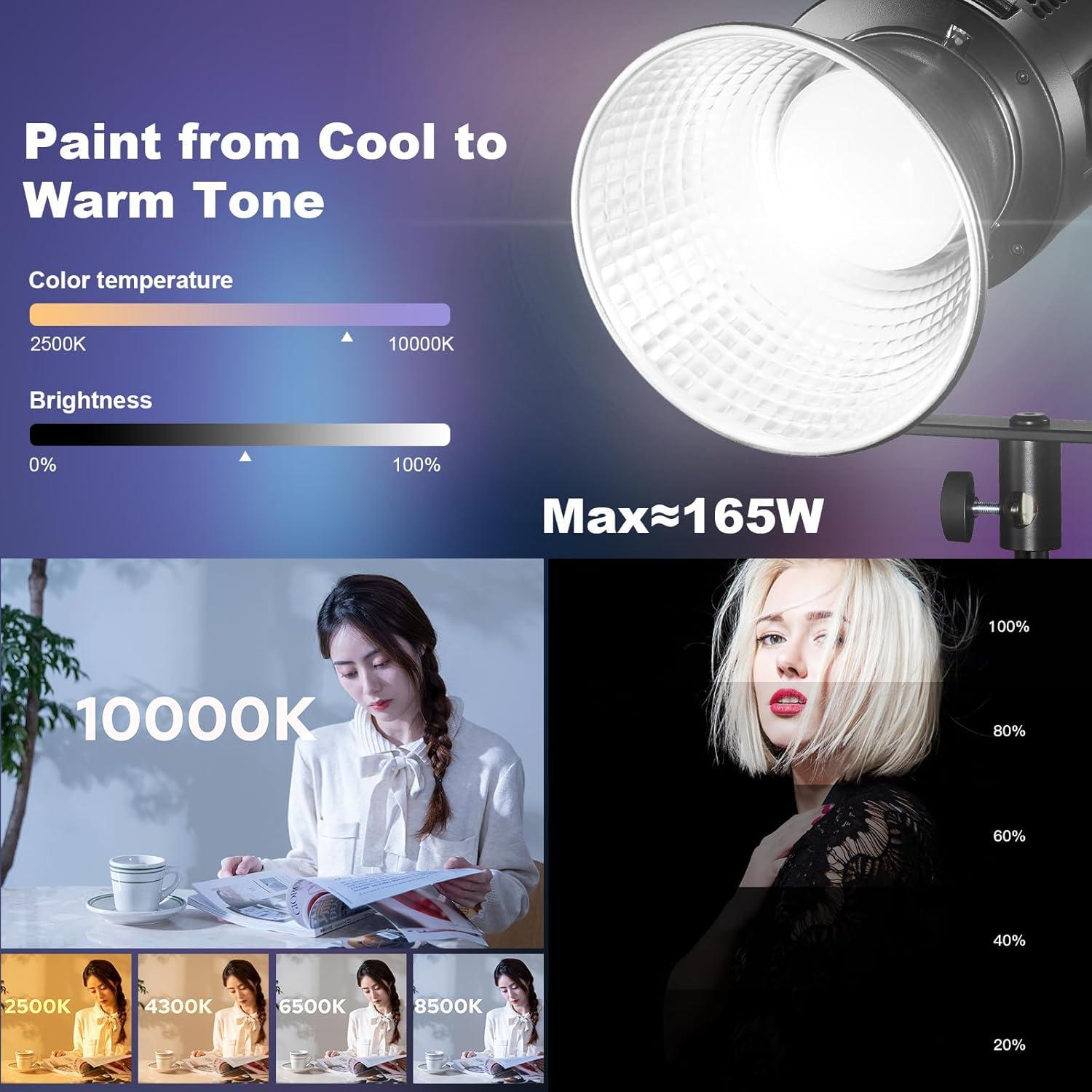 Luz de Video LED RGB Godox SL150R 165W Bowens 5600K