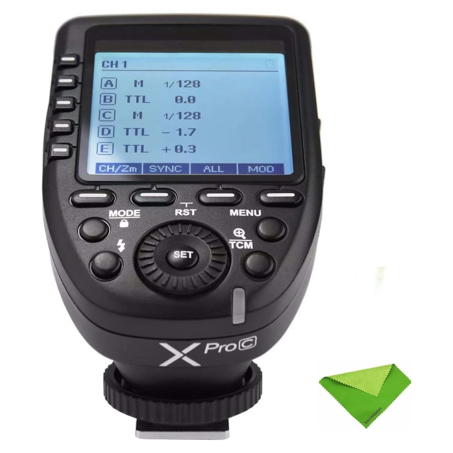 Disparador Inalámbrico Godox Xpro-C TTL para Canon EOS