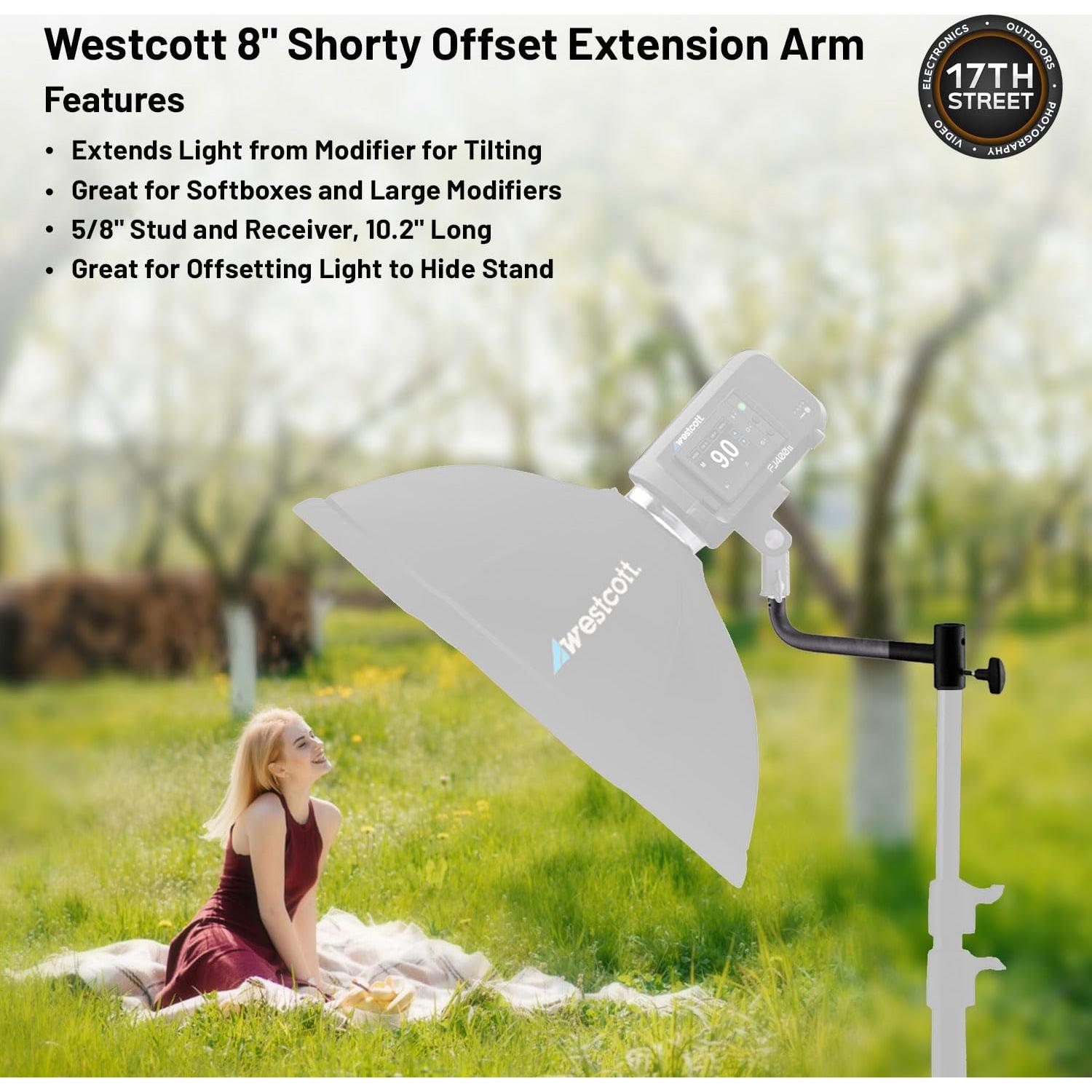 Kit de mochila 2 luces Westcott FJ400 II Strobe + disparador FJ-X3