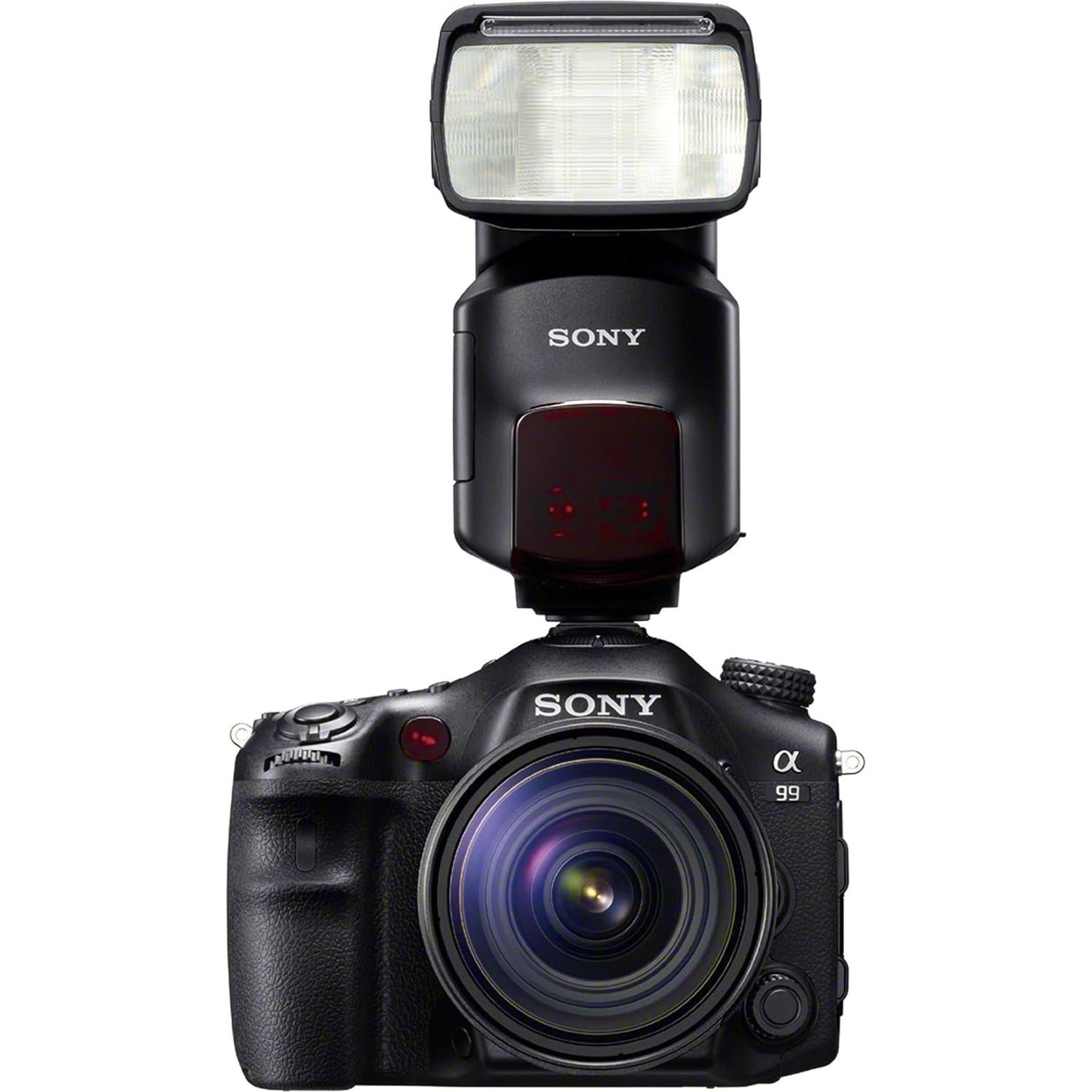 Flash Sony HVLF60M con Luz LED para Cámaras Alpha