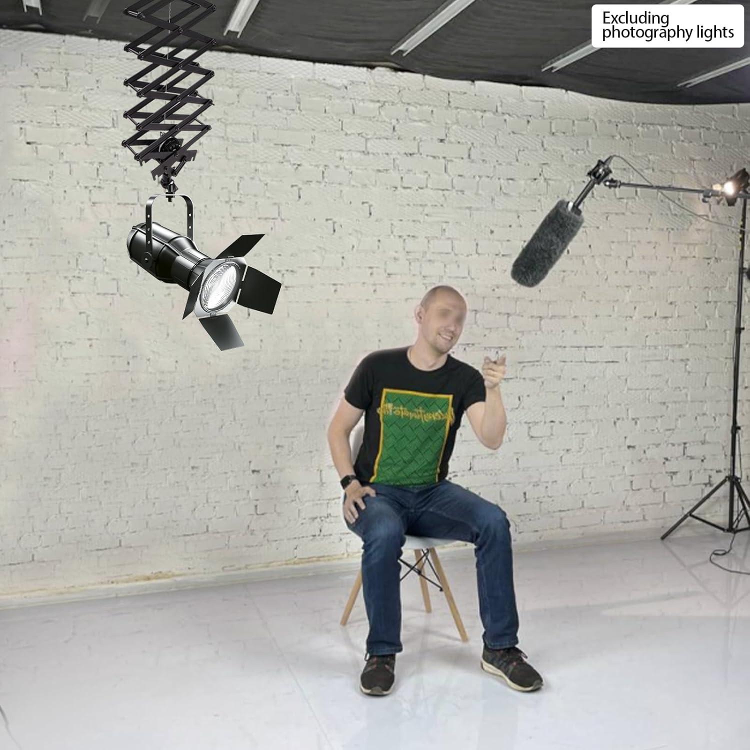 Pantógrafo de Techo Retráctil Showun 2m para Iluminación