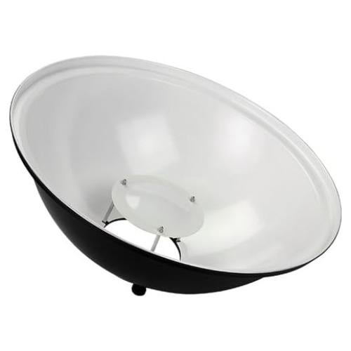 Plato de Belleza Fotodiox 45 cm con Difusor y Soporte para Flash