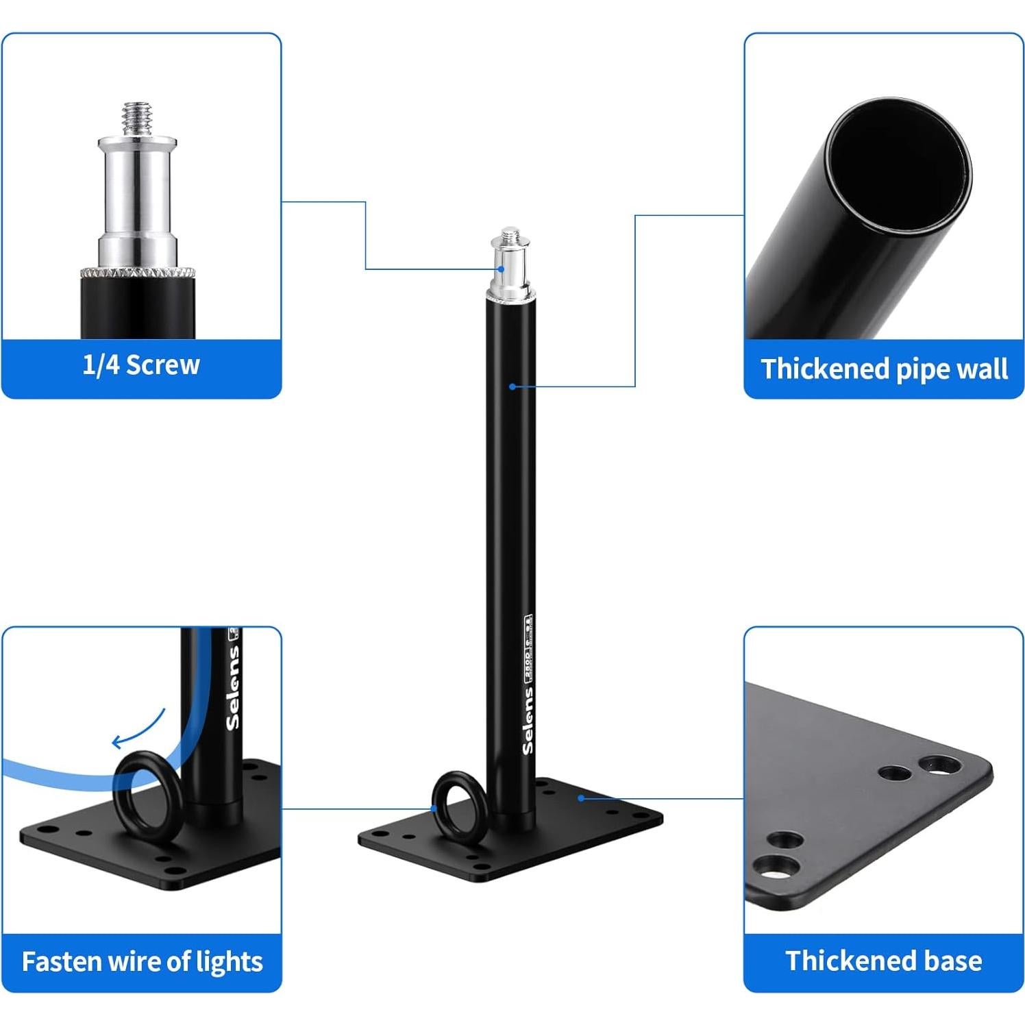Soporte de Techo Selens para Cámara Fotográfica 28 cm
