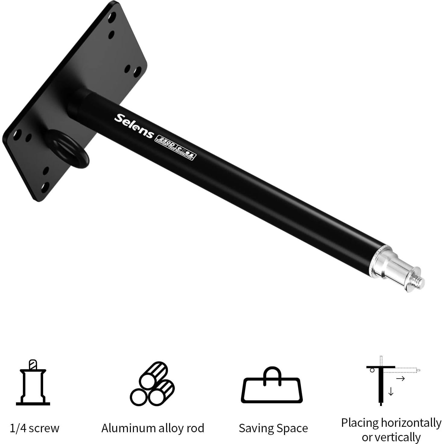 Soporte de Techo Selens para Cámara Fotográfica 28 cm