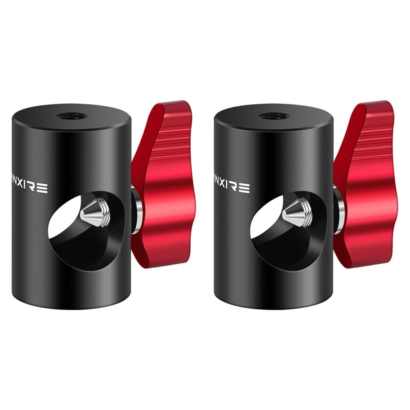 Adaptador de Montaje Lanxire 16mm con Tornillo 1/4" - Paquete de 2