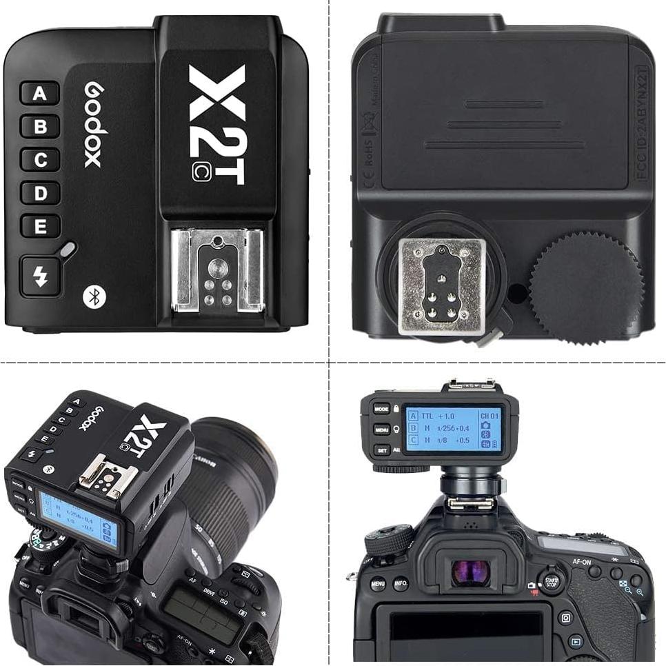 Disparador TTL GODOX X2T-C para Cámaras Canon HSS 1/8000s