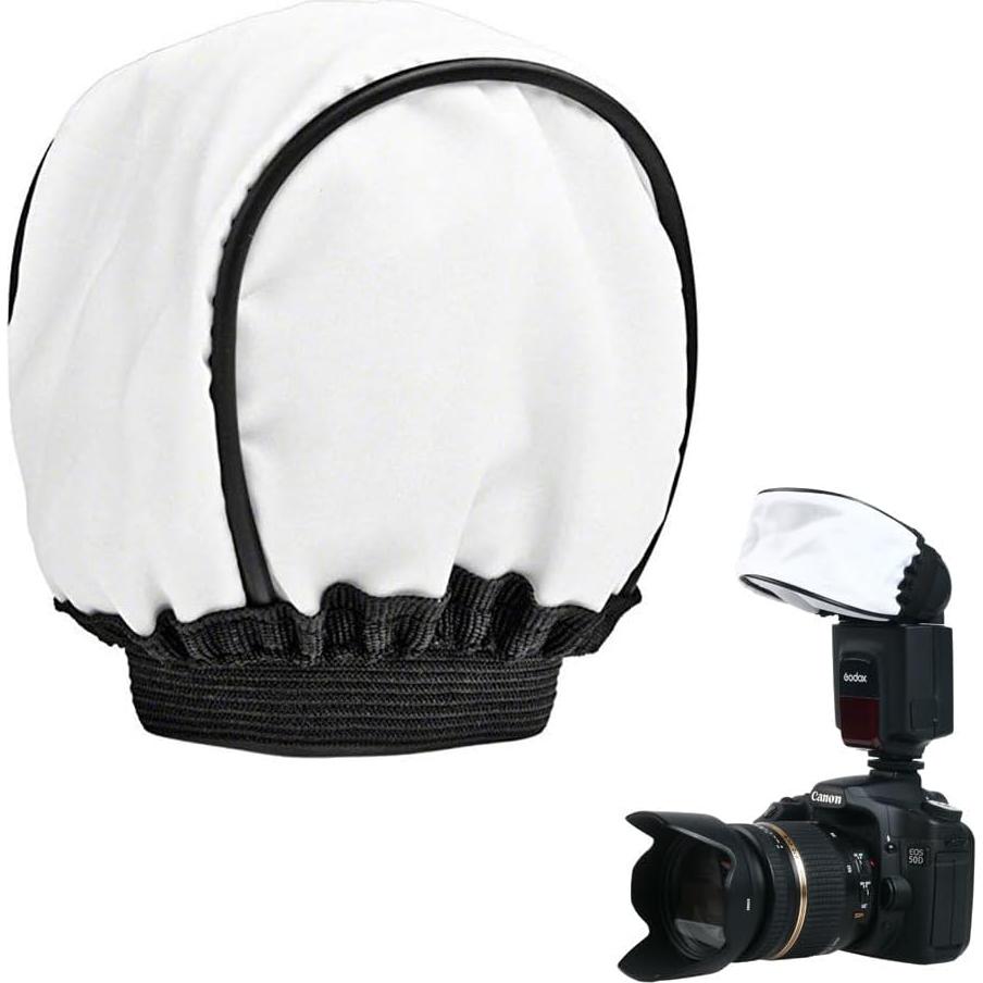 Paquete de 2 Difusores de Flash ThtRht para Cámaras DSLR