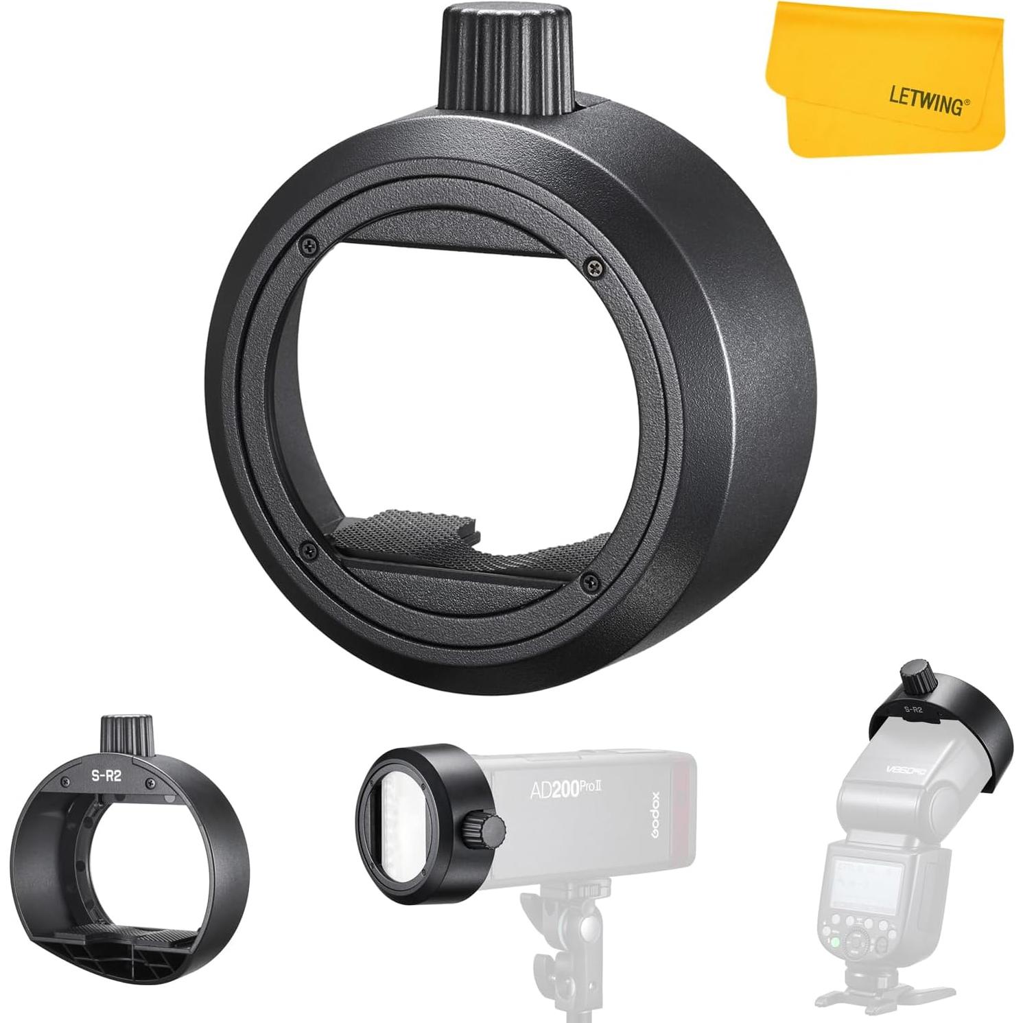 Flash Estroboscópico Godox AD200 Pro II 200W TTL Inalámbrico