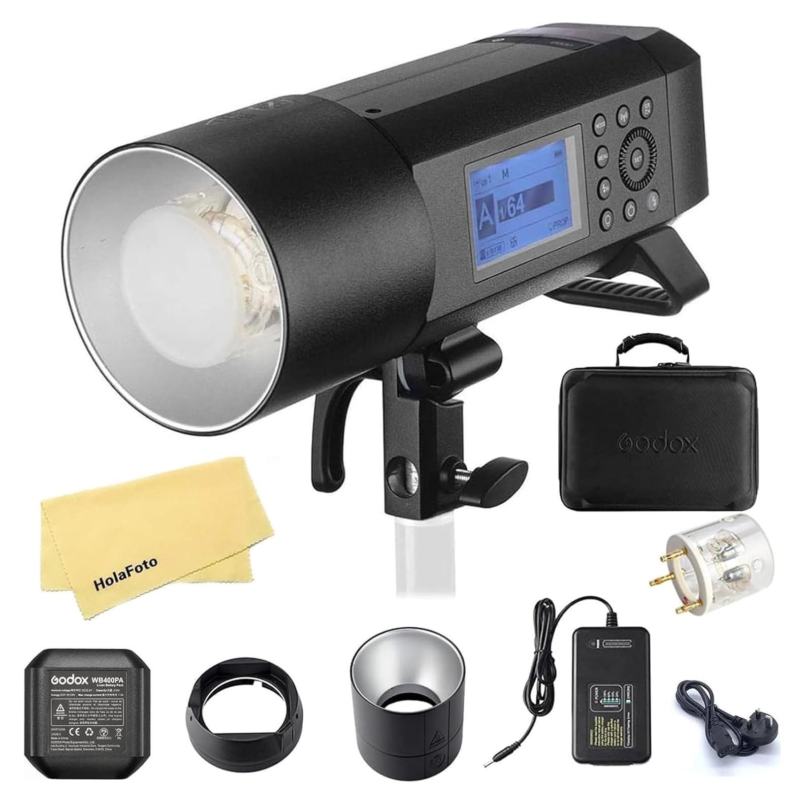 Flash Godox AD400Pro 400Ws Todo-en-Uno Portátil