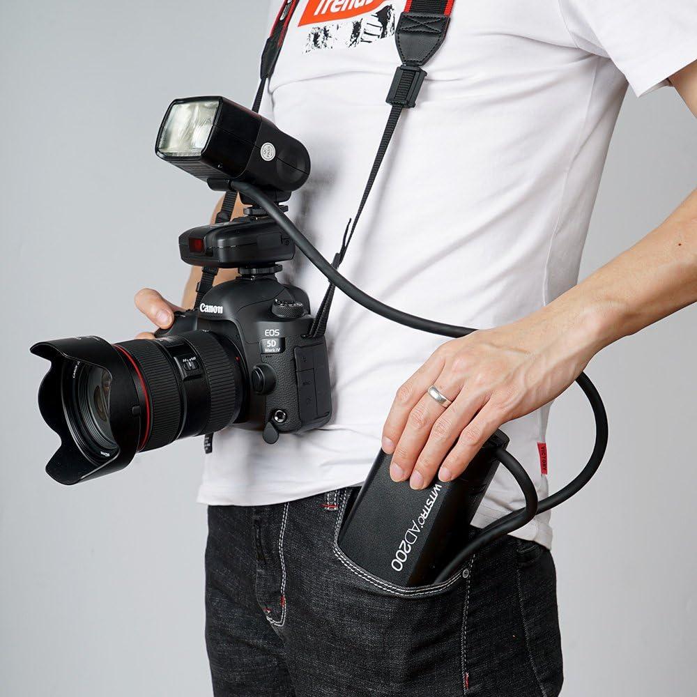 Cabezal de Flash Godox EC200 200W con Cable de 2M