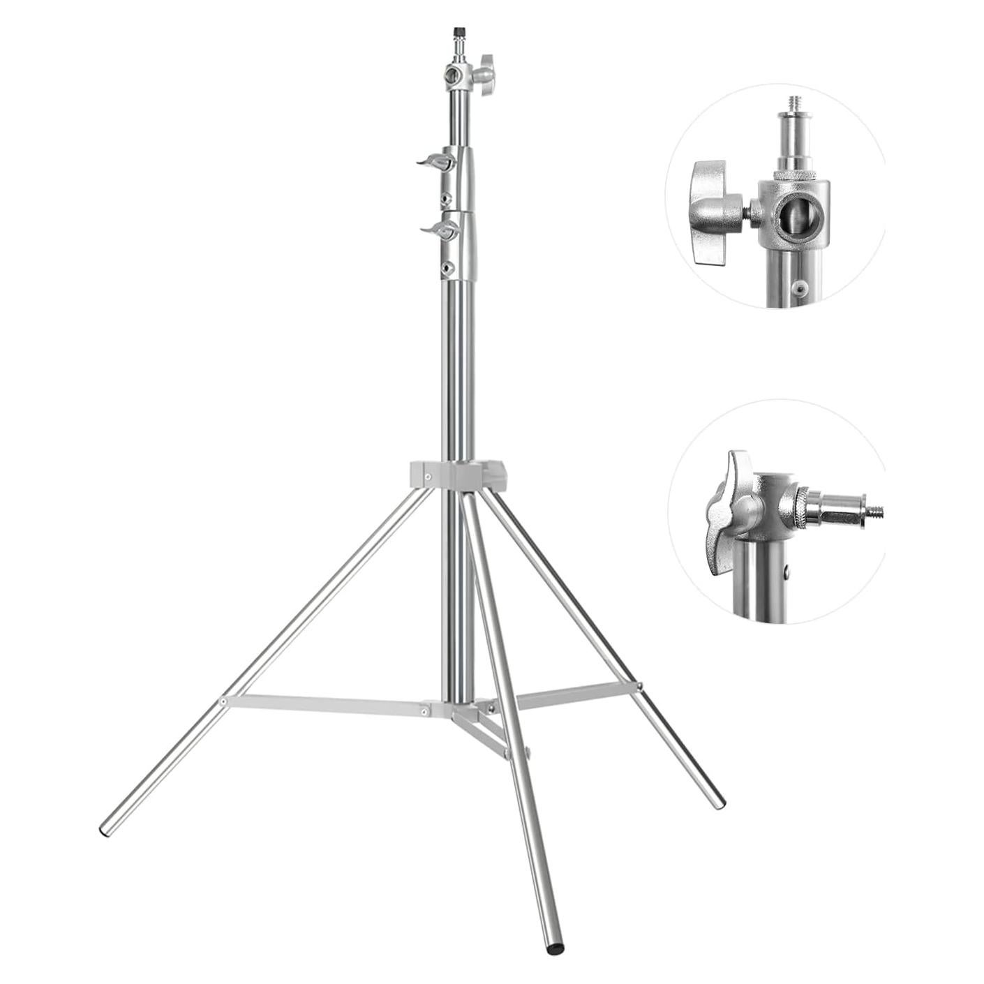 Soporte de Luz Takerers 2.44kg Ajustable 3.28-9.2m Acero Inoxidable