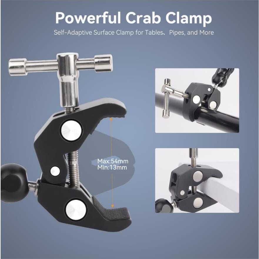 Soporte de cámara Brazo Mágico 360° Mechrig SJ012