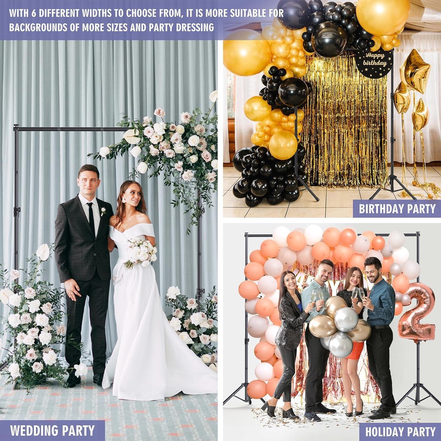 Kit Soporte de Fondo Ajustable Eocnrhe 2.29m x 3.05m