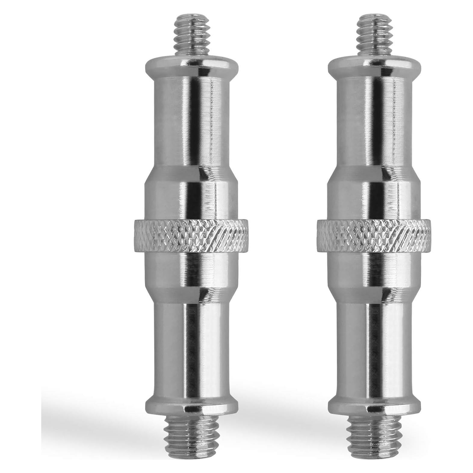 Adaptador de Soporte de Luz Frgyee 1/4" a 3/8" Metal 2 Pcs