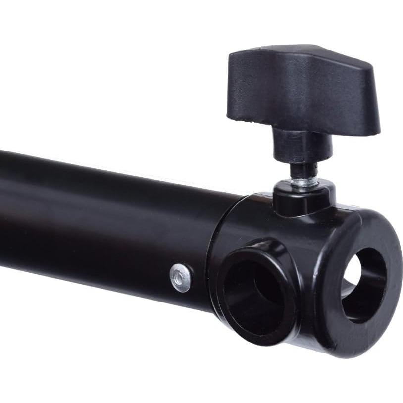 Soporte Telescópico de Fondo Fotoconic 3M Aluminio Negro