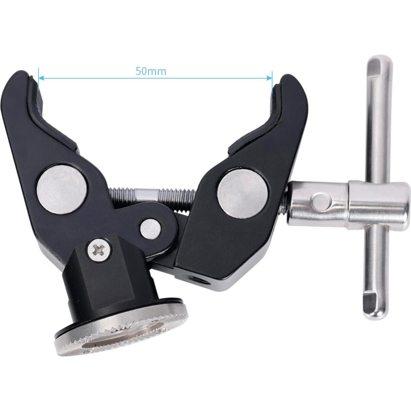 Adaptador Super Clamp a Rosette NICEYRIG 50mm Ajustable