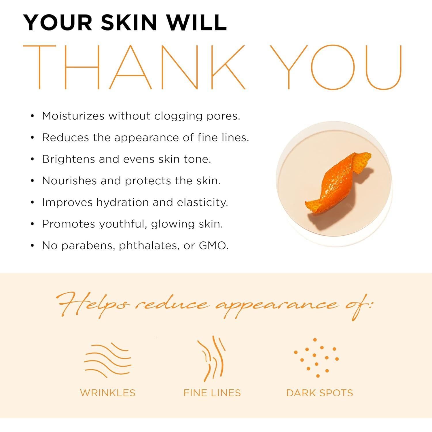 Máscara Facial Hidratante Azure Cosmetics - Vitamina C y Colágeno