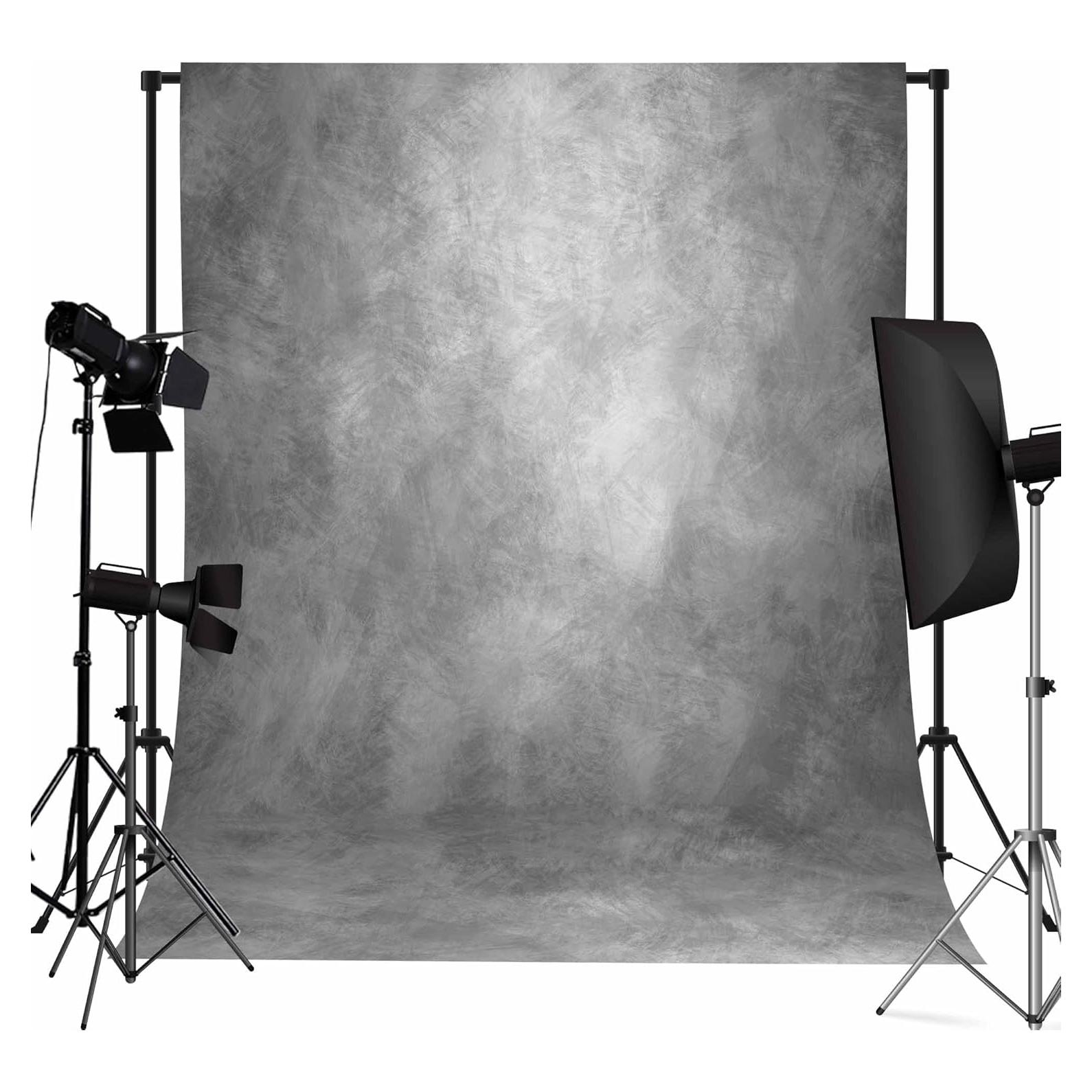 Fondo de Fotografía Profesional NAYKALY 3x2.4m Gris Claro