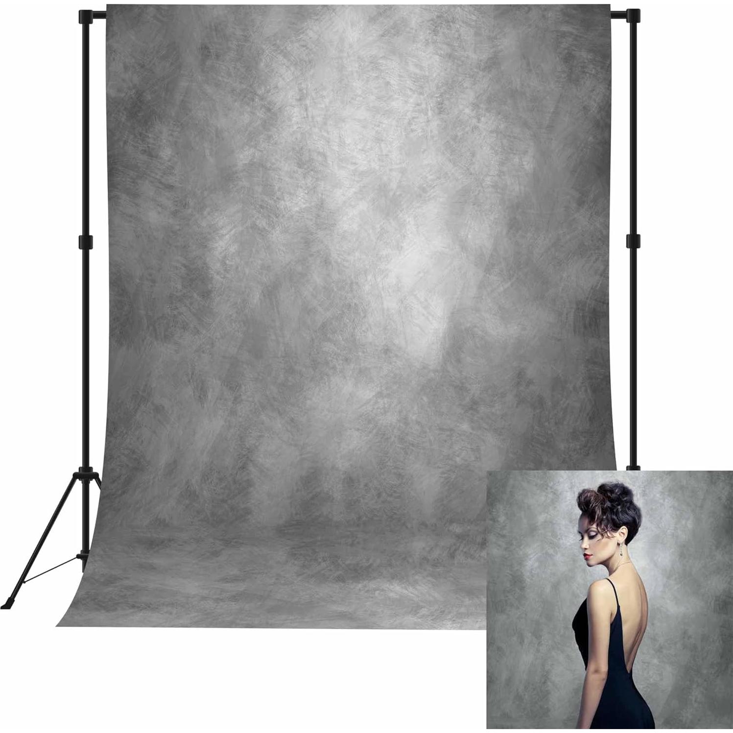 Fondo de Fotografía Profesional NAYKALY 3x2.4m Gris Claro