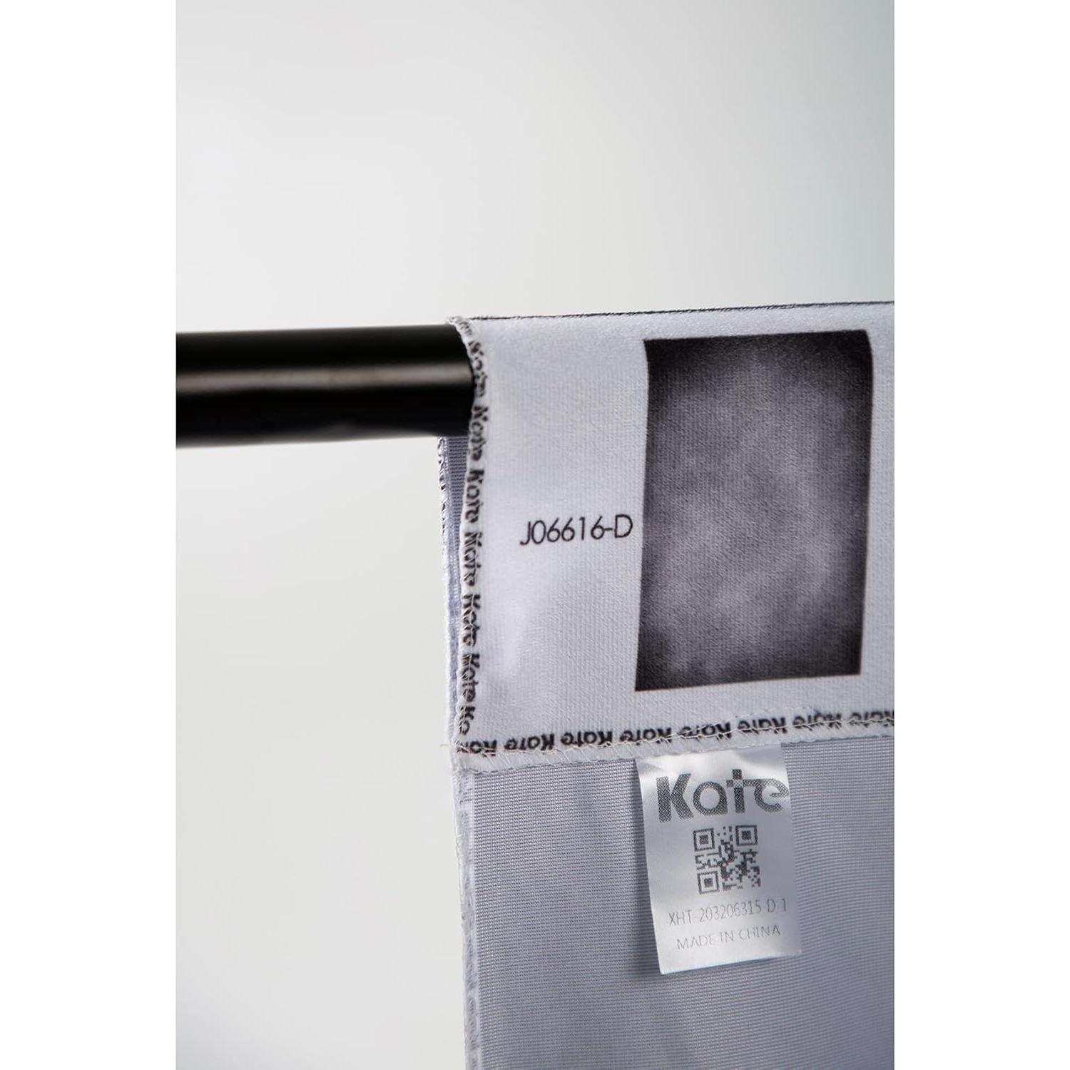 Fondo de Foto 1.5x2.2m Kate Gris Púrpura Microfibra