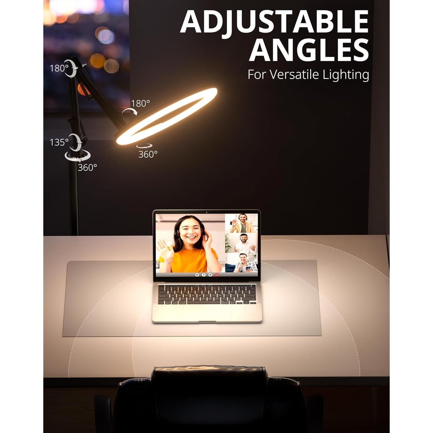 Trípode Móvil UBeesize con Luz LED y Soporte para Teléfono