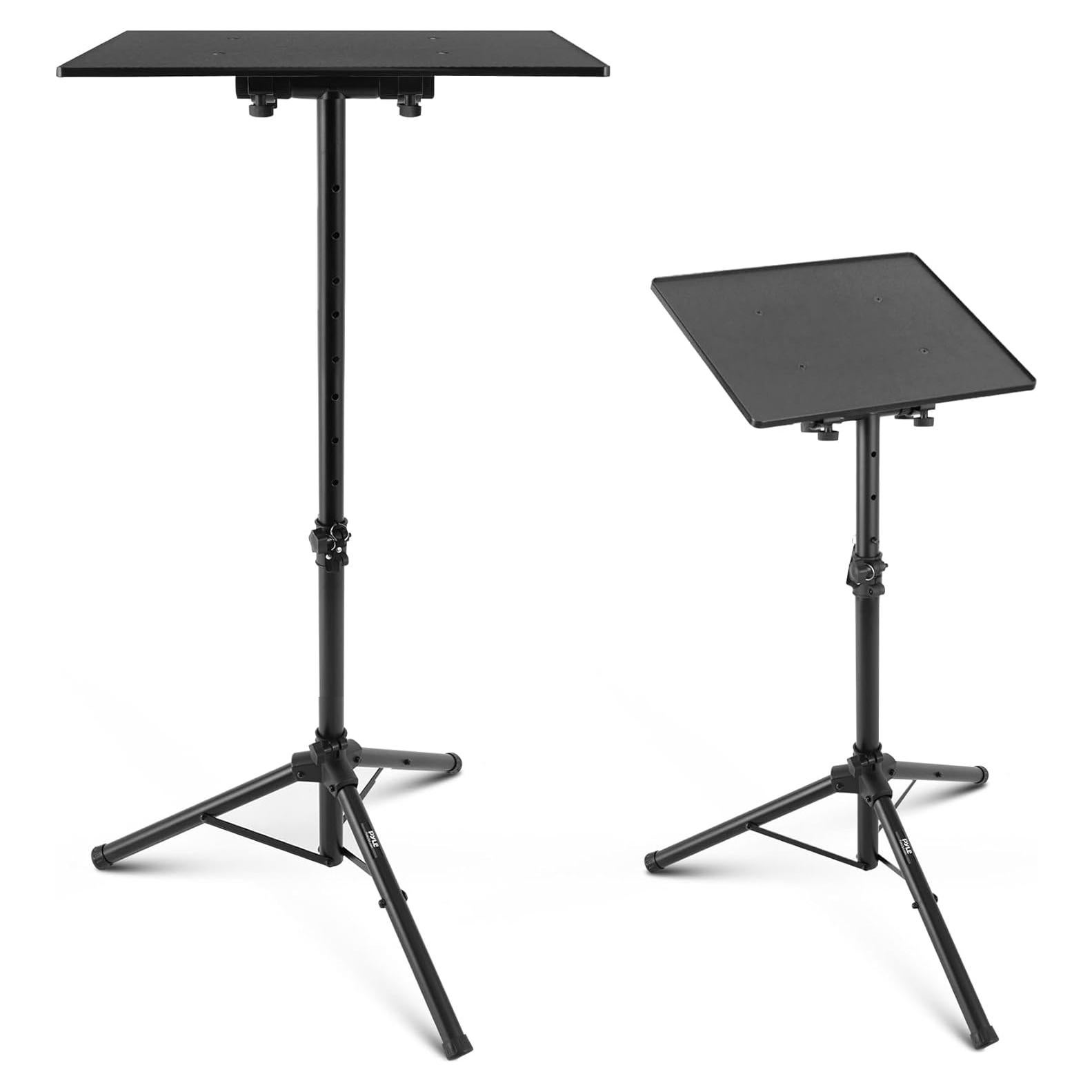 Soporte de trípode ajustable PYLE PRO para proyector y laptop