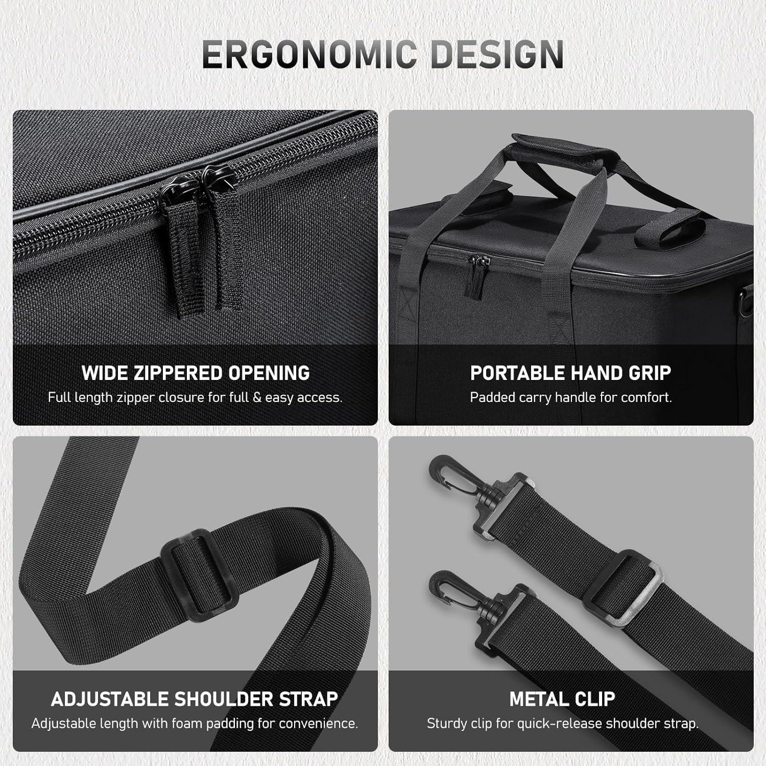 Bolsa de Transporte ULANZI OM-01 con Espuma Acolchada 43.5x27.5x21cm