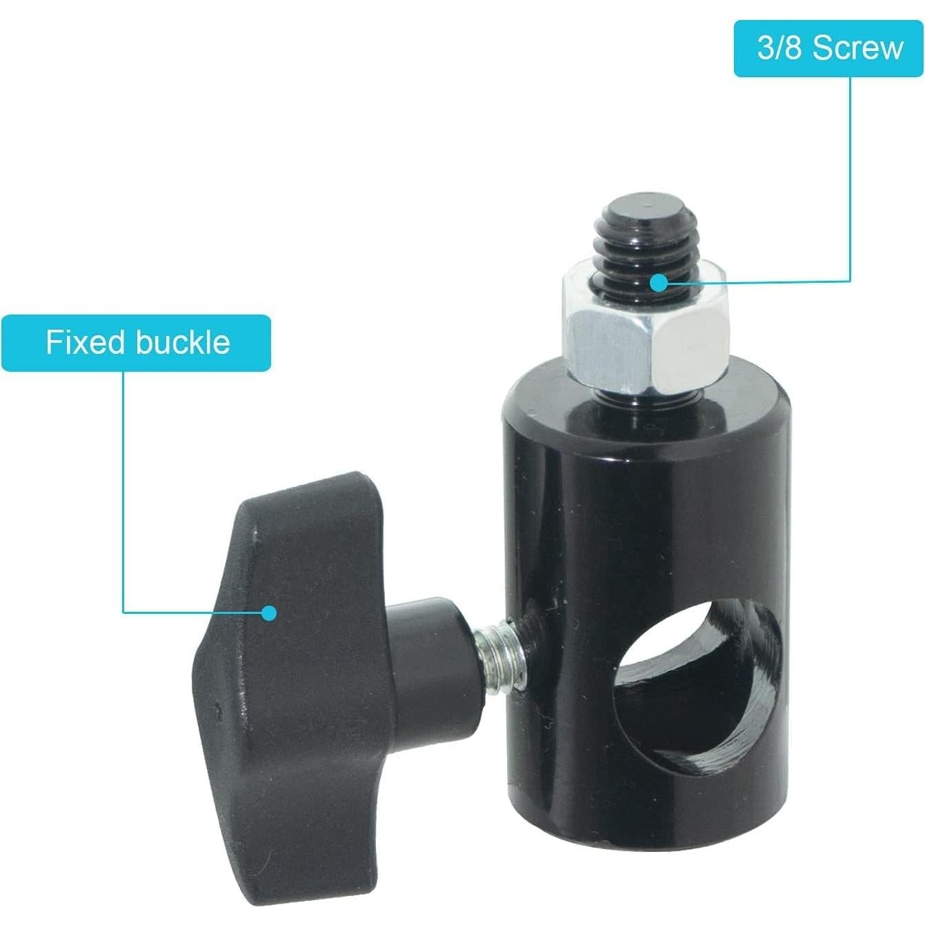 Adaptador Rápido 3PCS WELLMAKING 3/8" para Soporte de Luz