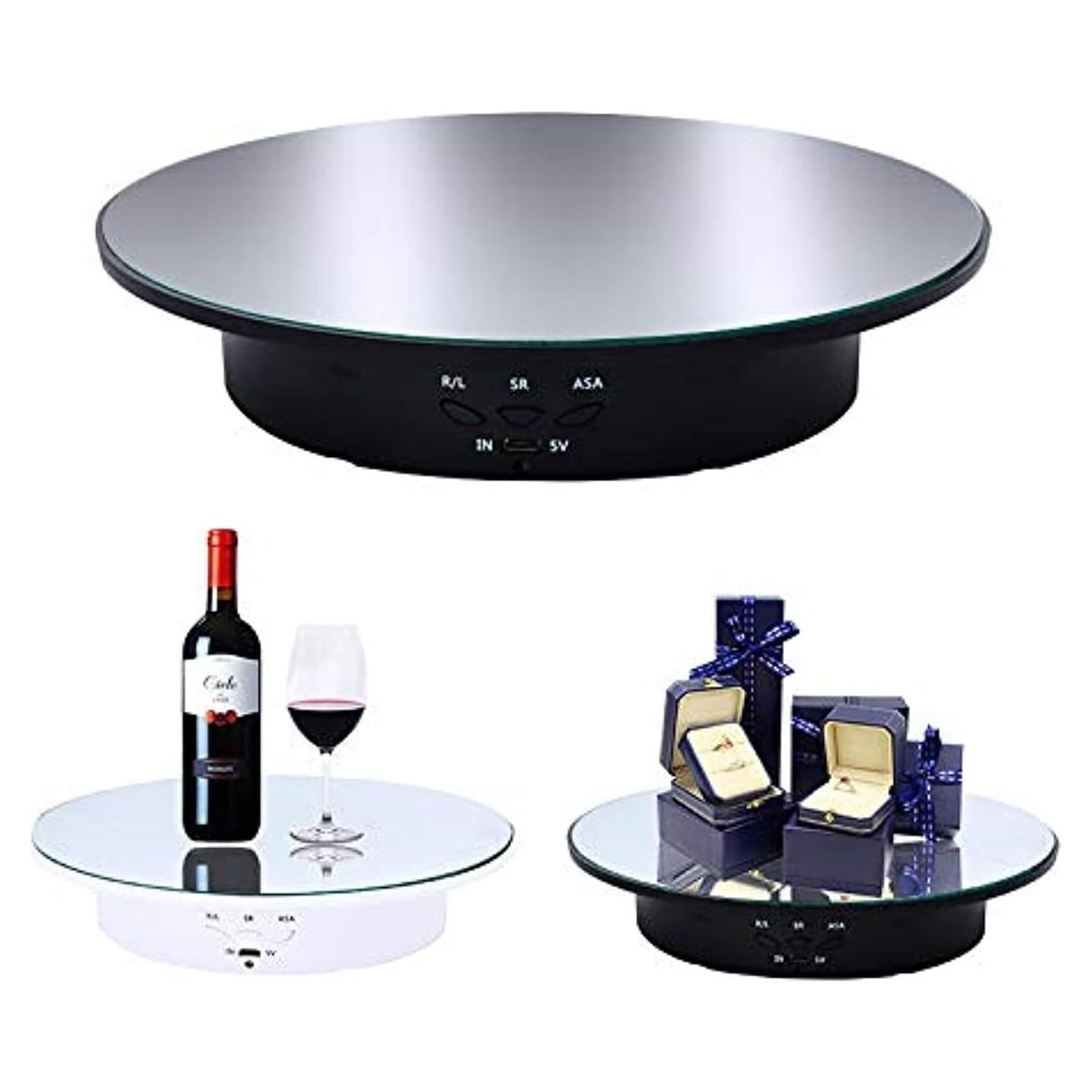 Soporte de Exhibición Rotatorio Motorizado JAYEGT 20cm 8kg