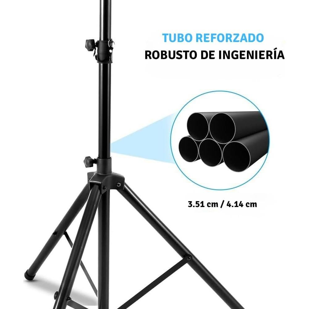 Soporte de trípode Pyle PSTND25 para altavoces 182.88 cm