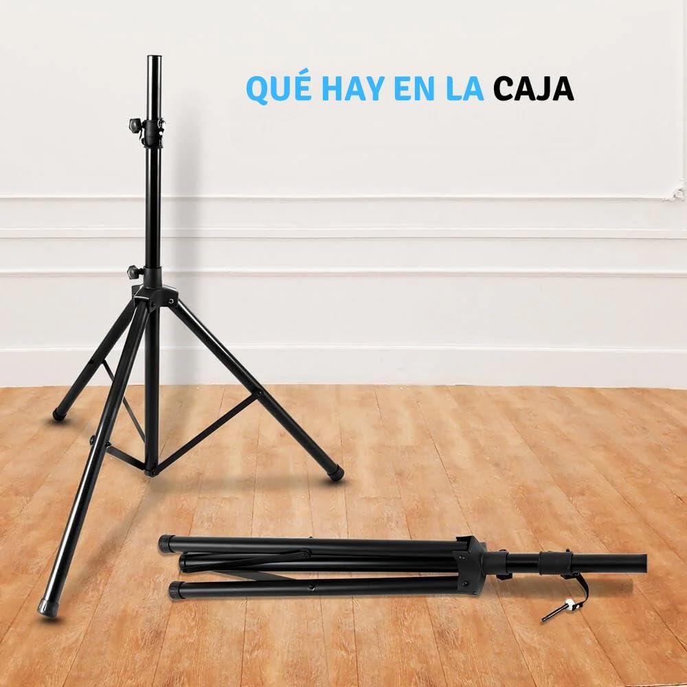 Soporte de trípode Pyle PSTND25 para altavoces 182.88 cm
