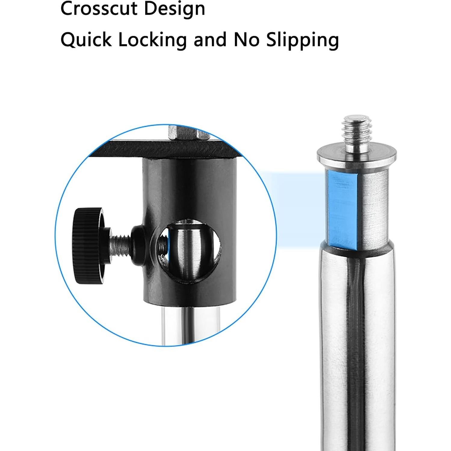 Brazo de Extensión Selens 126 cm con Rosca 1/4" y 3/8"