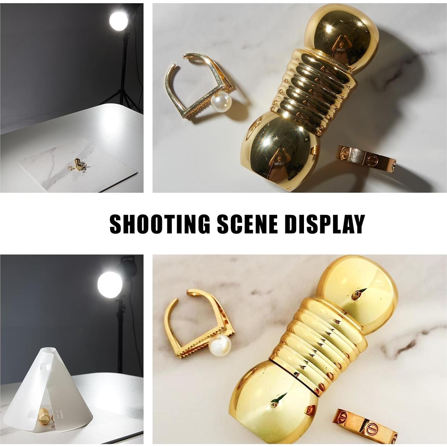 Kit de Fotografía BEIYANG 5 Piezas con Tableros y Cono de Luz