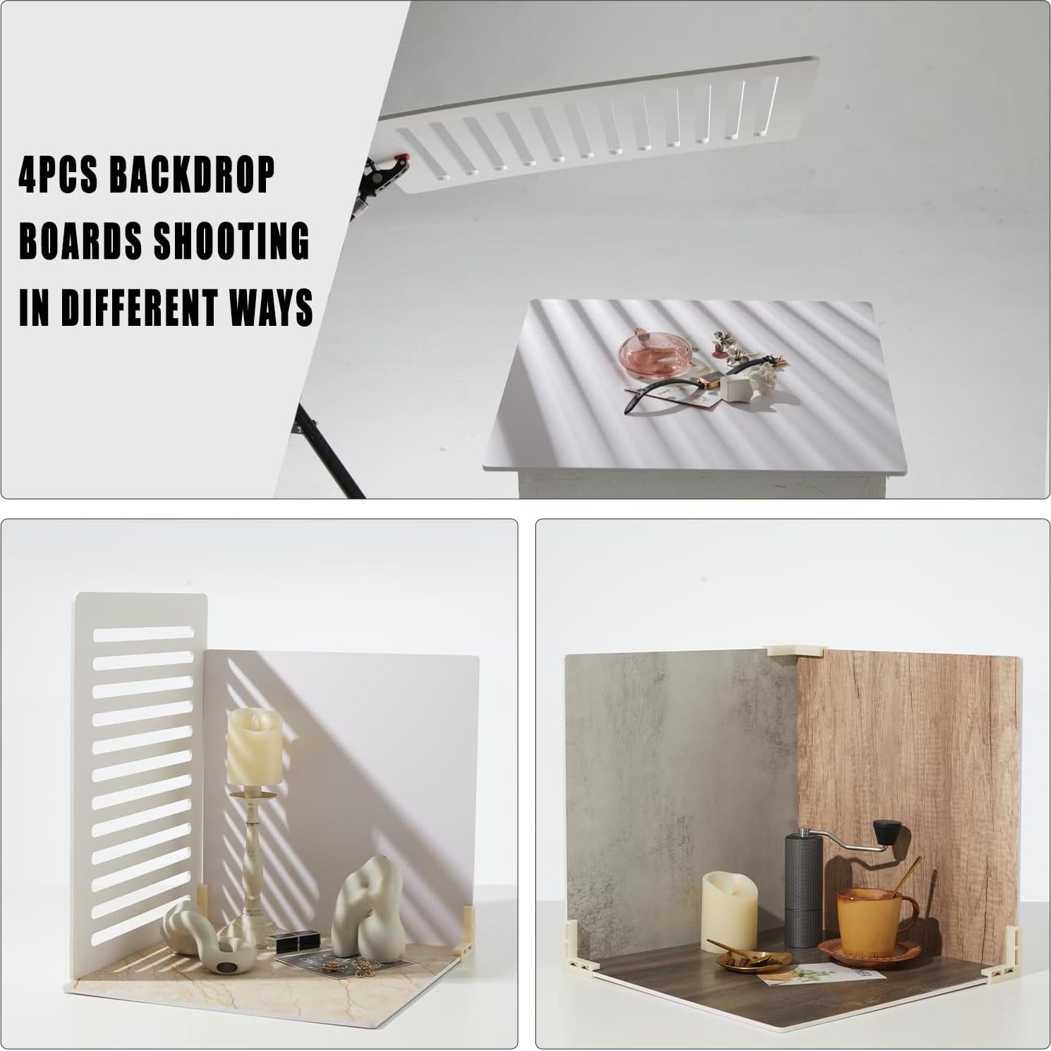 Kit de Fotografía BEIYANG 5 Piezas con Tableros y Cono de Luz