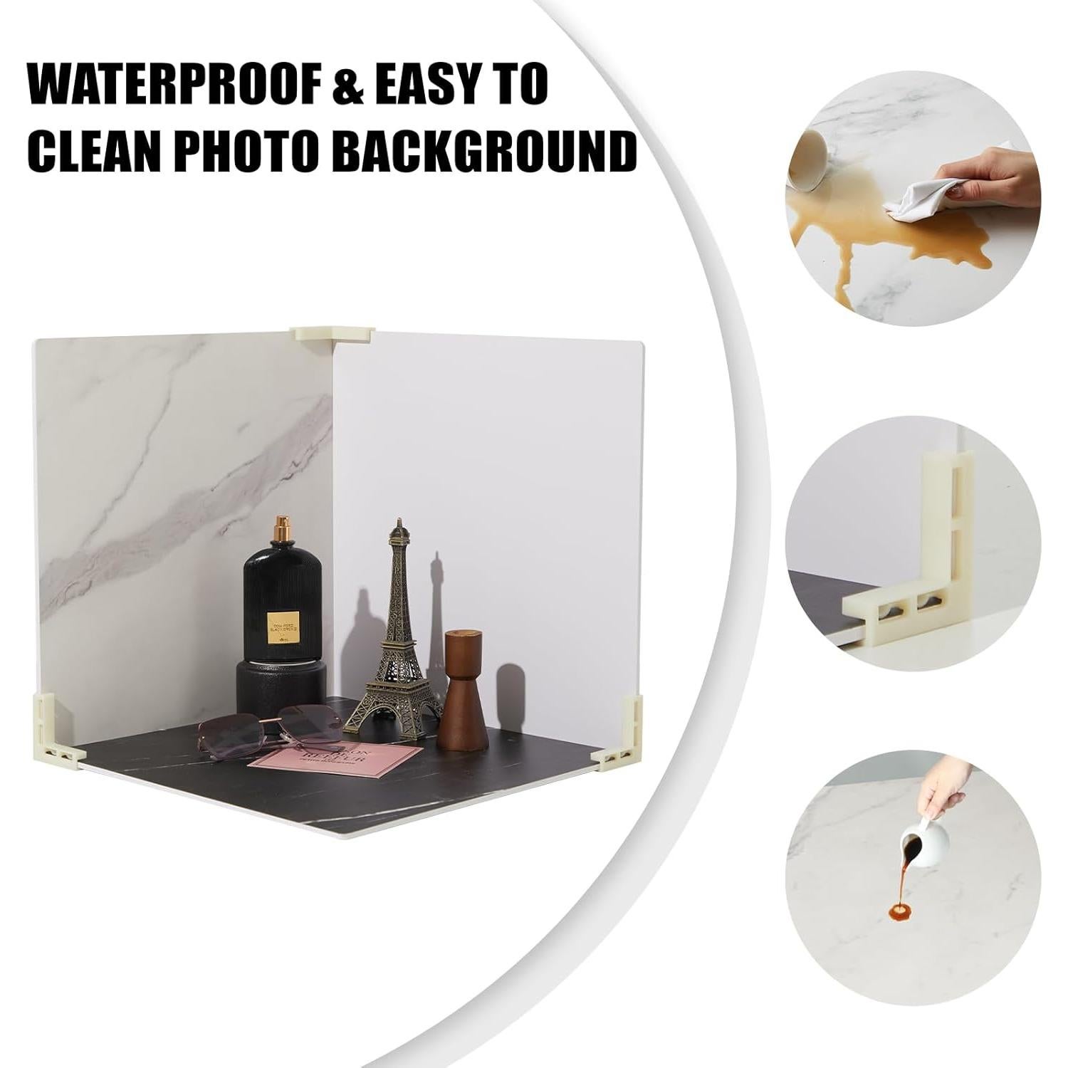 Kit de Fotografía BEIYANG 5 Piezas con Tableros y Cono de Luz