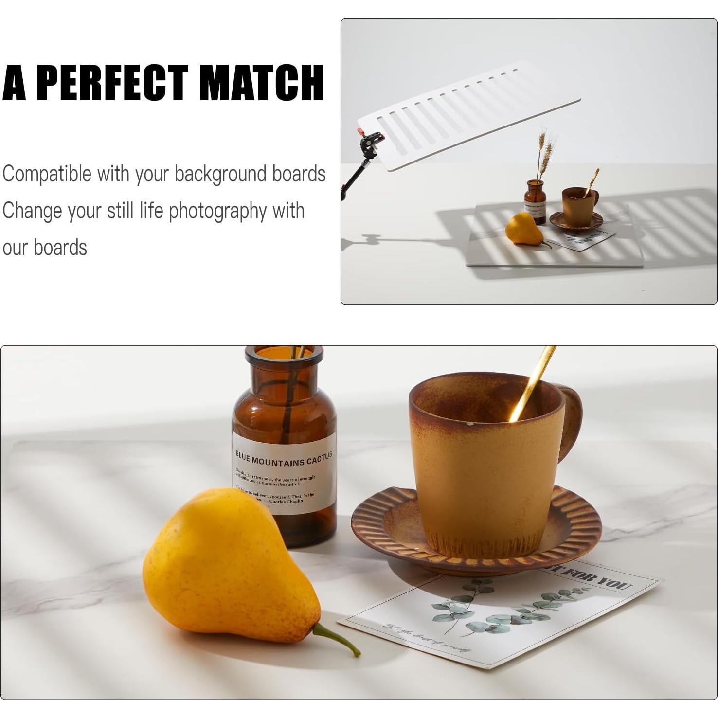 Kit de Fotografía BEIYANG 5 Piezas con Tableros y Cono de Luz