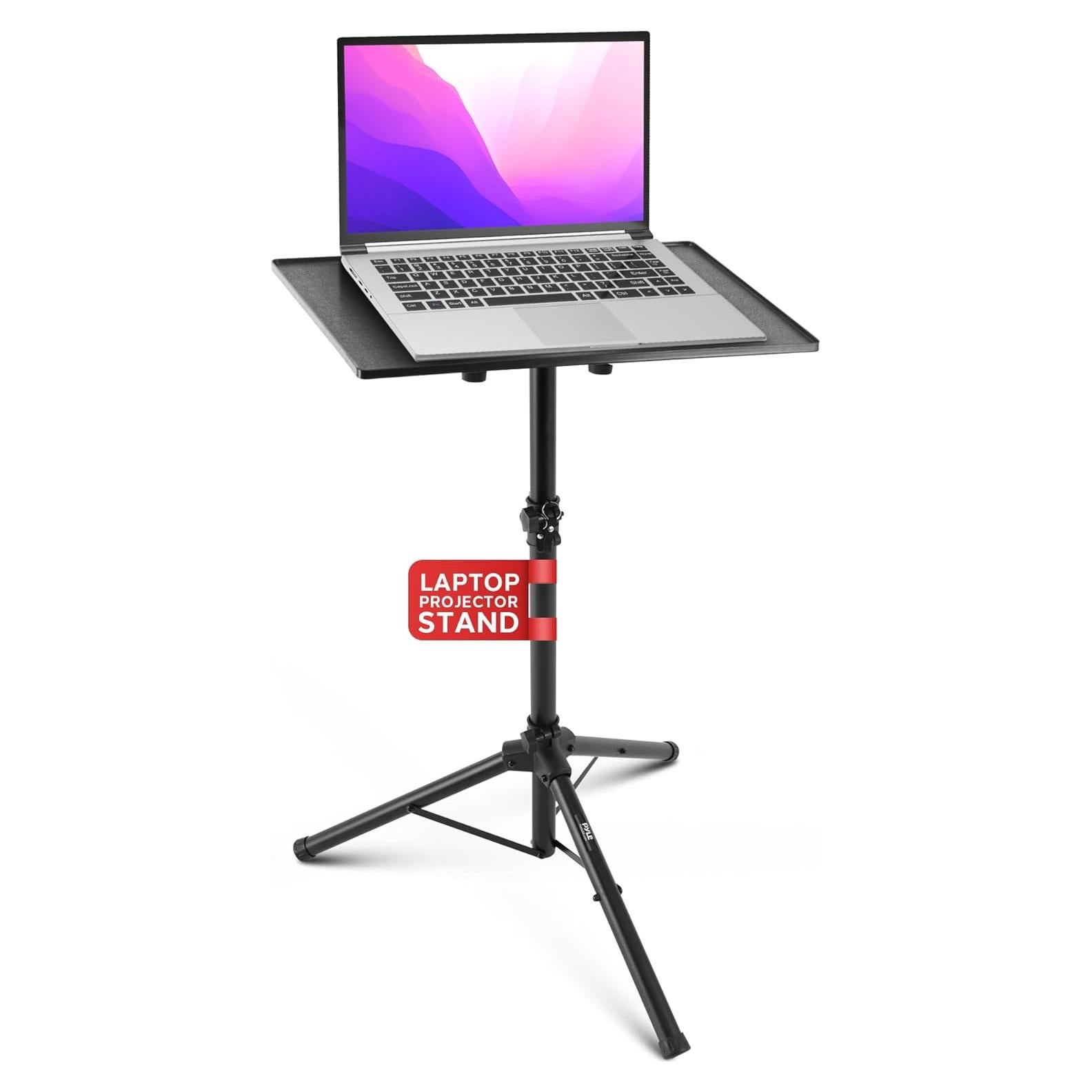 Soporte Universal Pyle para Proyector y Laptop - Trípode Ajustable 84.9-125 cm