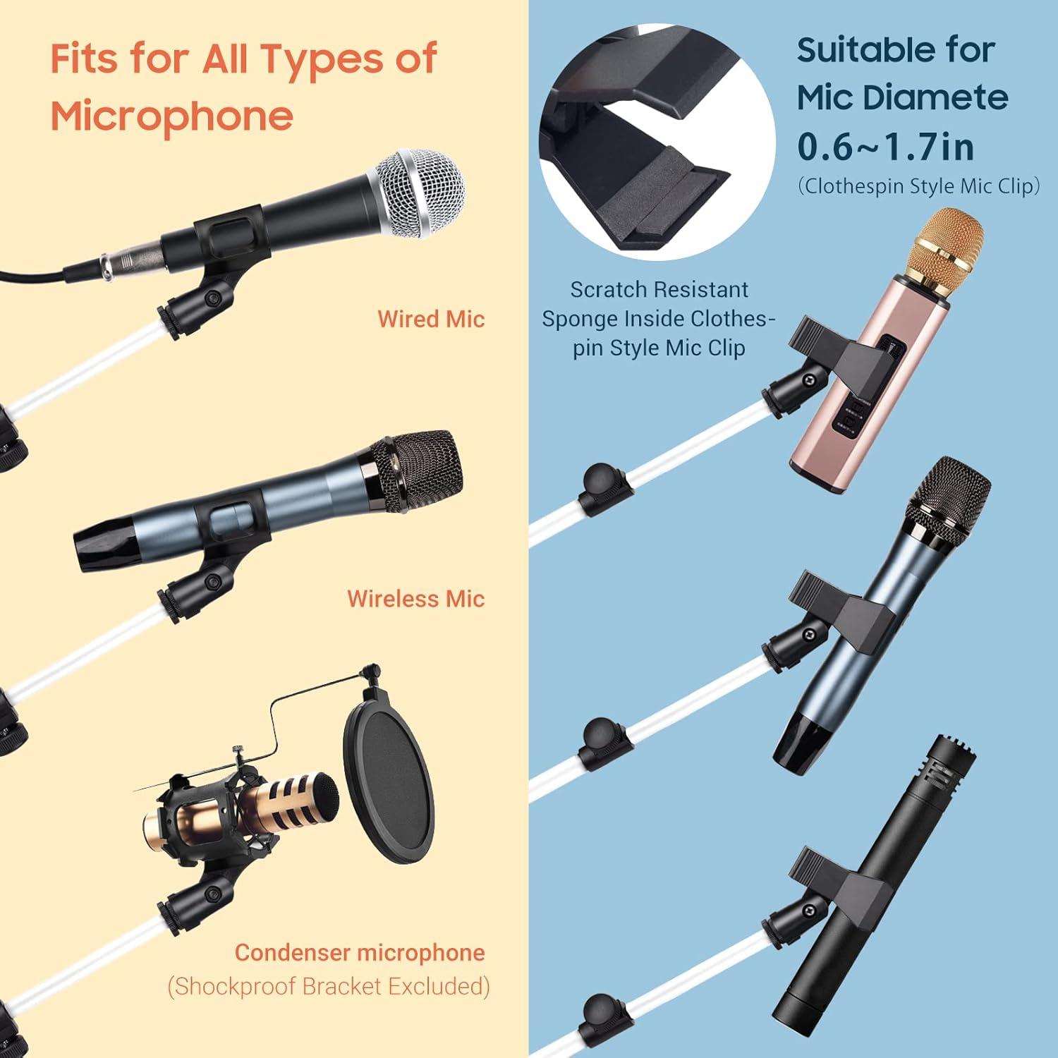 Soporte de Micrófono CAHAYA Tripode Boom Ajustable 1.61kg