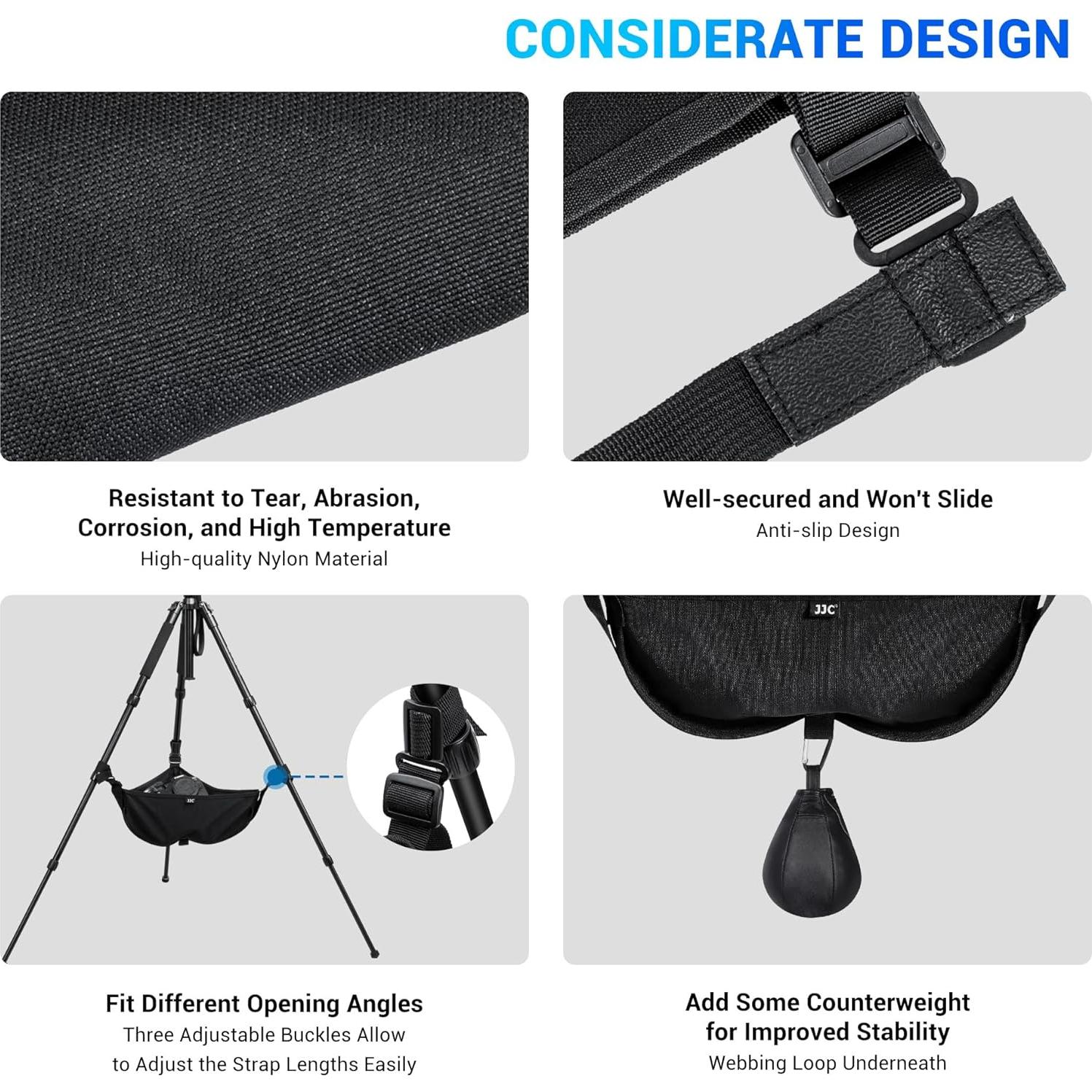 Bolsa de Peso para Trípode JJC TSB-M 20kg Alta Resistencia